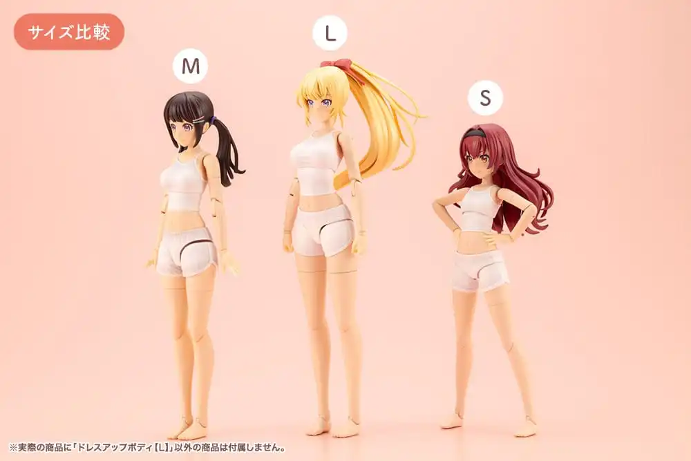Sousai Shojo Teien Accessory Set for 1/10 Action Figures Dress Up Body Size L
